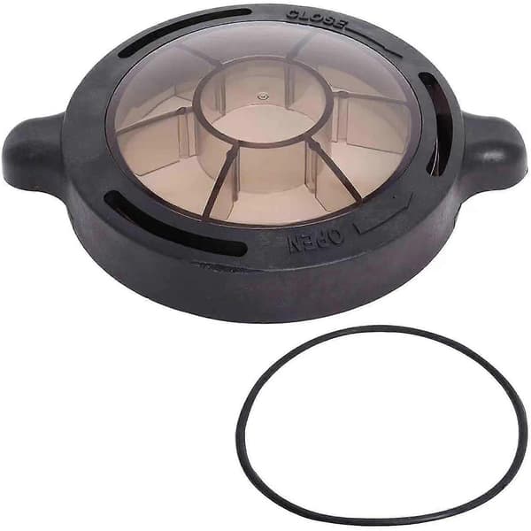 Pool Pump Lid Compatible with Splapool Pureline Deluxe Above Ground and In-Ground Pool Pumps, with O-Ring Gasket New