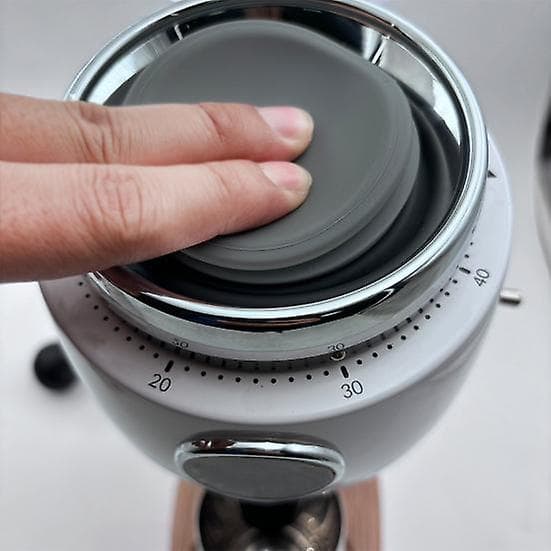 Silikonbälg för kaffekvarn, tillbehör för kvarnböna för Niche Zero{DB} grå grey