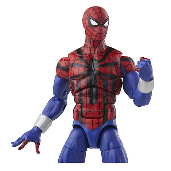 Marvel Legends Retro Series Symbiote Ben Reilly Spider-Man Samlefigur, Premiumdesign og Tilbehør, Perfekt Gave til Fans Ben Reilly