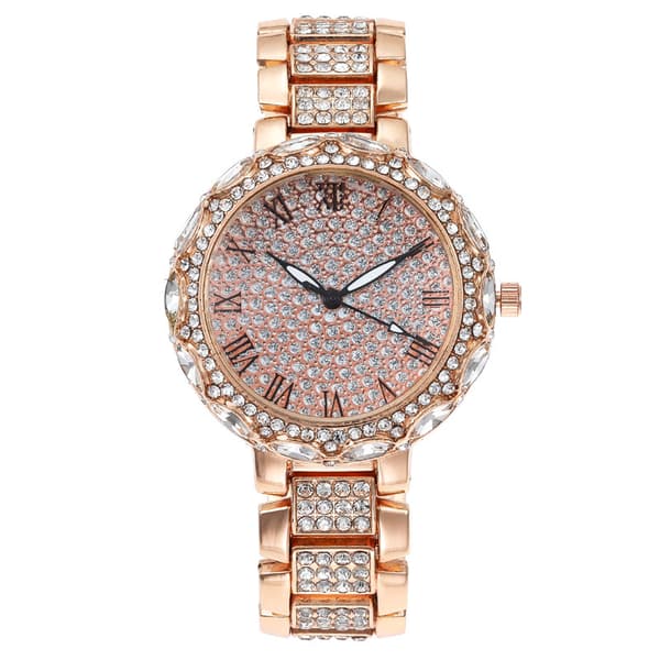 Romansk Mønstret Mode Diamant Gypsophila Dameur Kvinders Ur