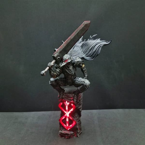 Berserk Guts Figur Nattlampe, Kråkehode Sverdmenn Nattlampe, F