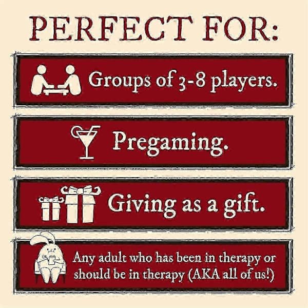 2025 Horrible Therapist Extra Horrible Edition - Funny Card Game for Adults, New Release-FA-