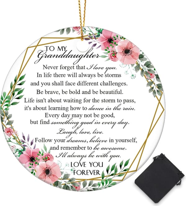 Barnebarn Ornament Gave Tosidig for