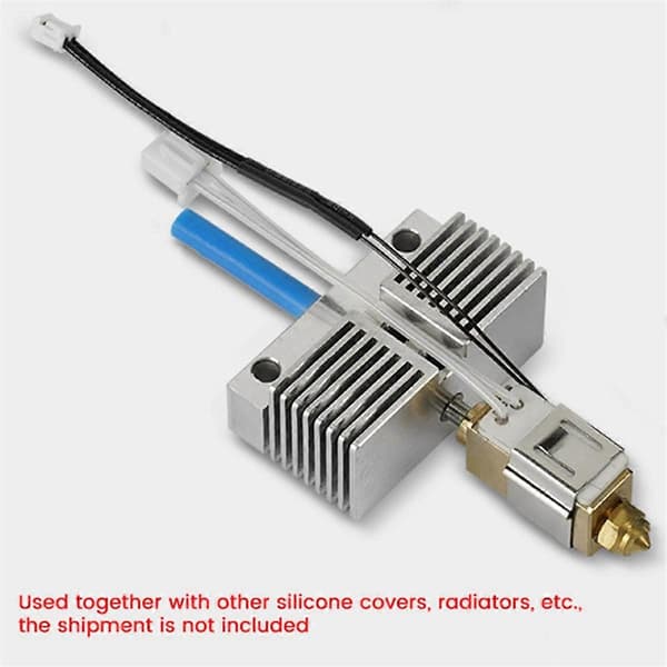 2 stk. metall-hotend 3D-skriver tilbehør for messing-hotend-sett for Neptune 4 MAX/4 PLUS 3D-skriver