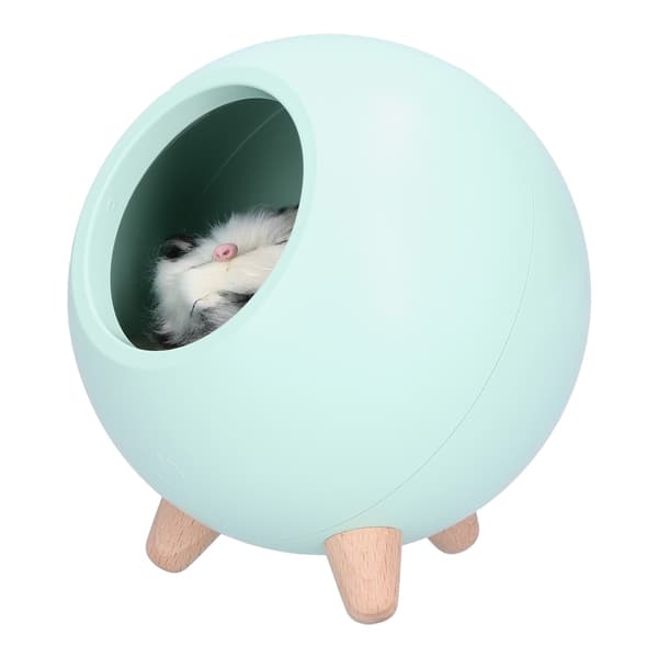 Pet House Night Light, Green, USB Charging, Desk Atmosphere Lamp, Warm Light