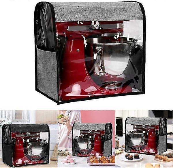 Pölysuoja KitchenAidin yleiskoneelle, Oxford-kangas, helppohoitoinen, sopii useimpiin malleihin 26s
