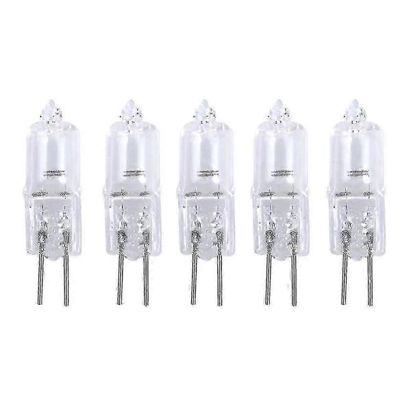 20 stk 20W 12V G4 Base Bi-pin Krystallampe Halogenpærer Til Skabsbelysning Spotlight
