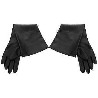 Heavy-Duty Sandblasting Gloves for Cabinets & Machines, 60x20cm Durable Rubber