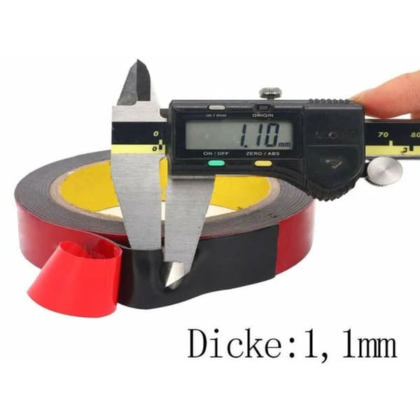 High-Temperature Resistant Double-Sided Foam Tape, 25mm x 3m, Waterproof & Extra Strong, Compatible with Garden Greenhouse Arch