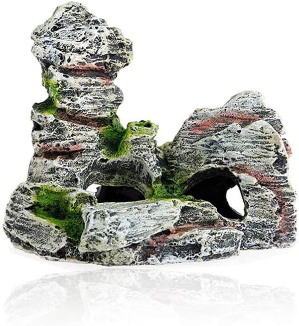 Akvariedekorasjon, fiskebåt akvarium ornament av polyresin