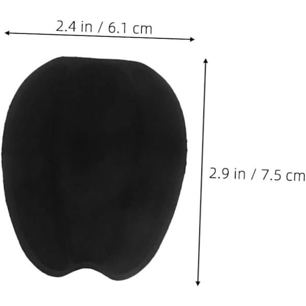 Sklisikre forfotputer 2 par