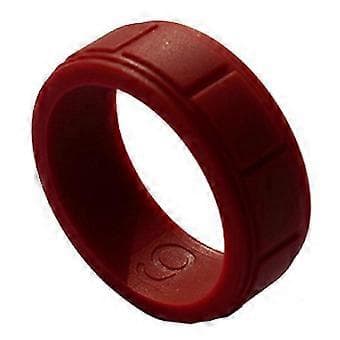 7 stk 8 mm brede silikonringer for dame og herre, gifteringer, gave