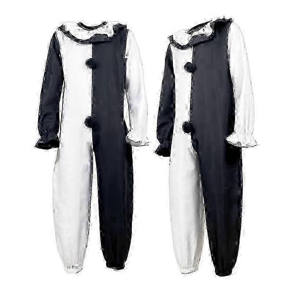 Terrifier 2 Art the Clown Cosplay Kostymset för vuxna M mask2 M