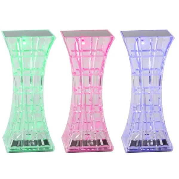Fjernstyret LED-lampe - Krystalbordlampe - RGB