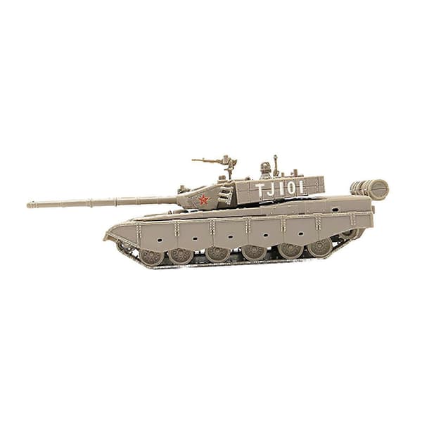 1/72 Tankmodel 4D Puslespil Model Legetøj Miniature Pædagogisk Legetøj Bæltekøretøj Tankmodel Khaki Khaki