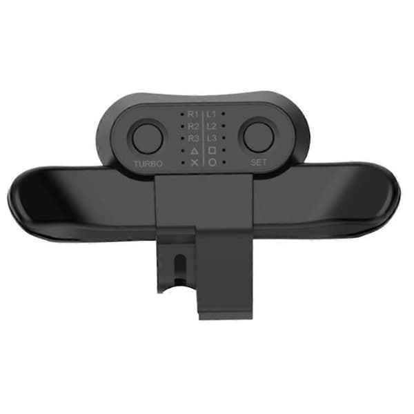 Erstatningspadler for PS4-kontroller Bakre Knappfeste for Dualshock4 Gamepad Bakre Forlengelse