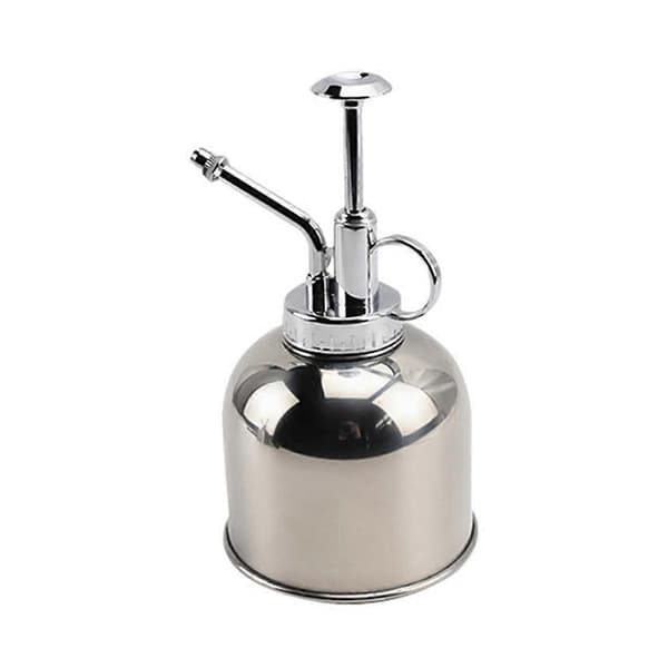 Stainless Steel Plant Sprayer, Small Watering Can with Top Pump As Shown As Shown