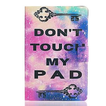 Farget Tegning PU-deksel til Samsung Galaxy Tab A9
