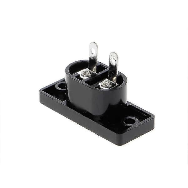 5 stk IEC320 C8 2-polet strømkontakt, inntak, AC 250V 2.5A