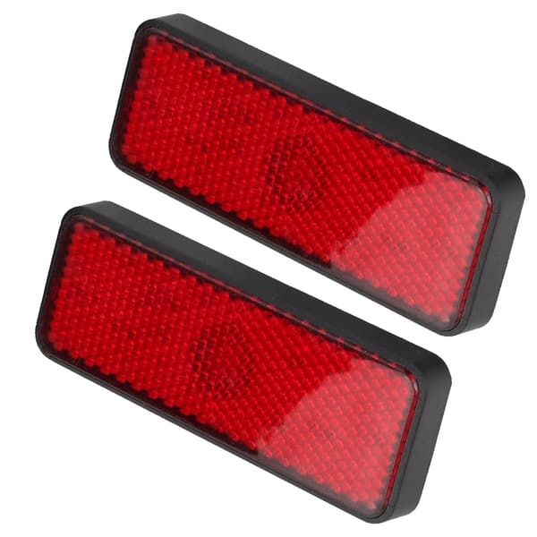 Par Universal LED-reflektor baklys for motorsykkel
