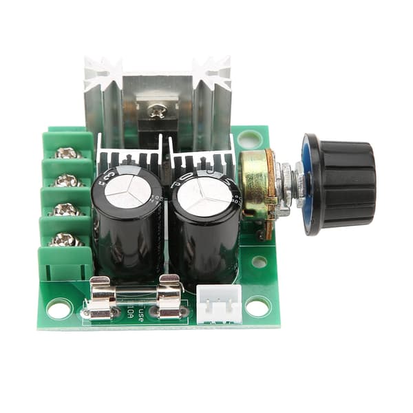 12V-40V 10A PWM DC Motor Governor Stepless Variable Speed Switch Module
