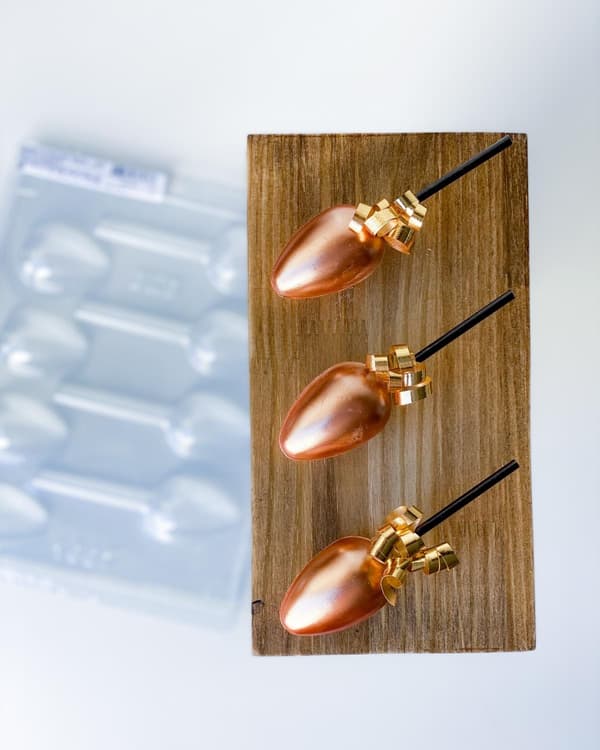 Pralineform Æg Klubbe Chokoladeform - BWB 3594 Transparent transparent
