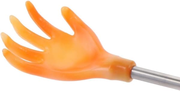 Back Scratcher Extendable Back Scratcher Portable Back Scratcher Telescopic Back Scratcher Back Massager Tool, Yellow