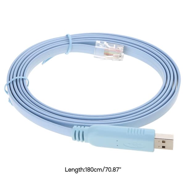 Konsollkabel USB til RJ45 Konsollkabler for H3c Ruter Rollover Konsoll