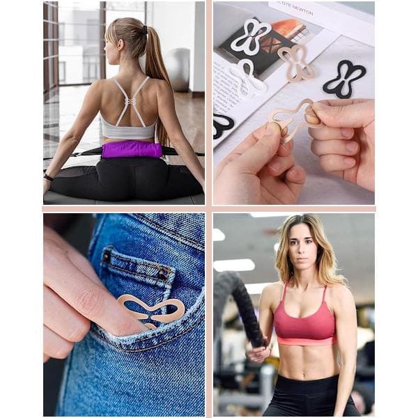24-pack BH-clips Formande Tejp - Halkfri - Används för att dölja BH-band och kontrollera klyvning