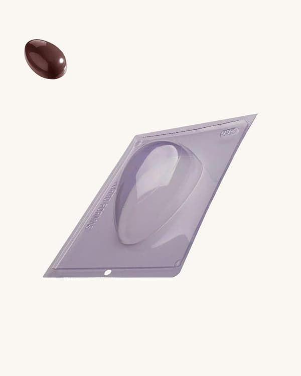 Pralinform Ägg 250g - Porto Formas 33 - Special 3-delsform Transparent transparent