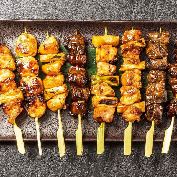 100 stk. bambusgrillspyd til grill, fester, arrangementer, restauranter