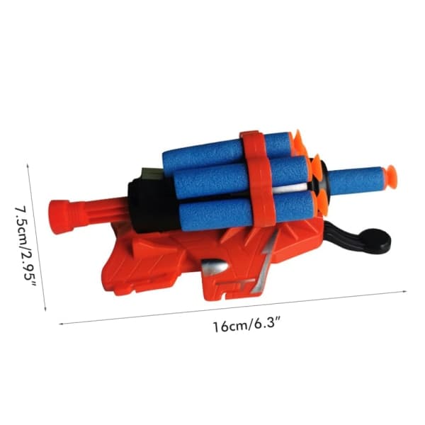 1x Spindelmannen Handskar Web Shooter Handskar Cosplay Leksak Prop Barn Present