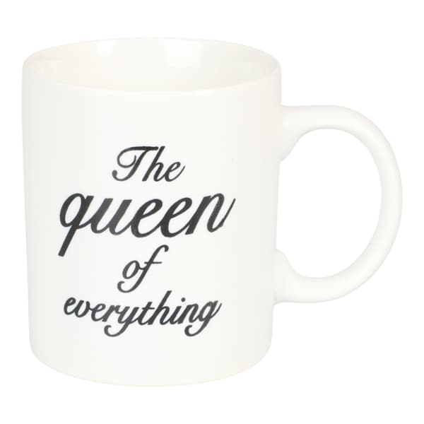 Krus The queen of everything Vit white