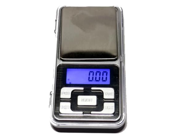 Digitaalivaaka 0,1g - 500g Pocketscale MH-500 Silvergrå silver