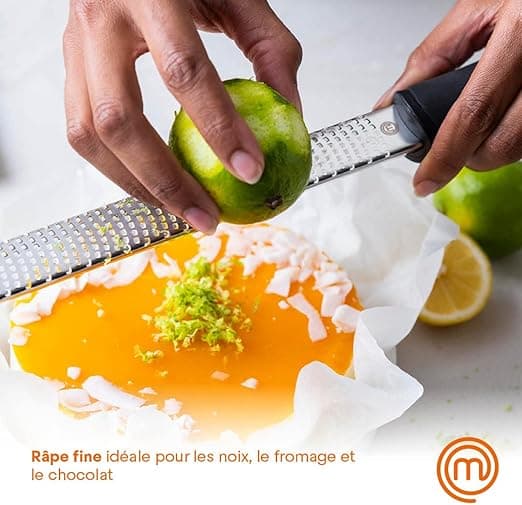 Manuel citruszester og osteriver, fint rivejern til parmesan