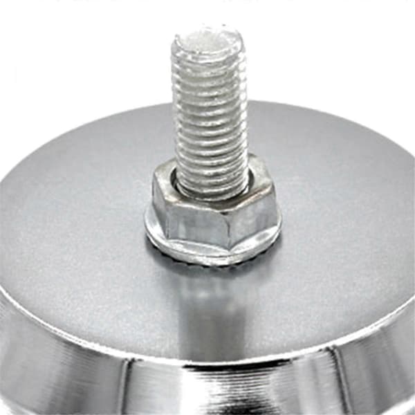 Pool Table Leg Levelers Metal Fittings for Foosball/Soccer Table Silver Silver