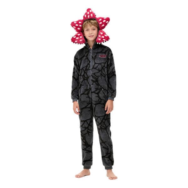 Stranger Things Demogorgon Flannel Onesie Pyjamas til voksne S S