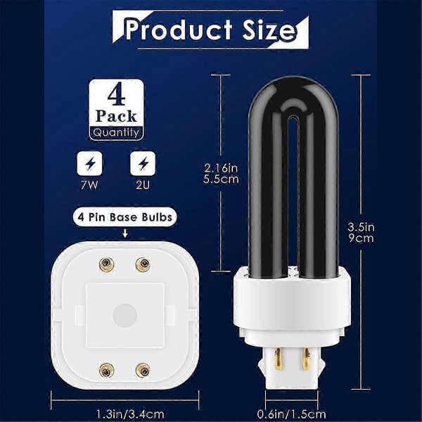 7W 41050 Replacement Bulbs for Dynatrap DT1050 DT1100 DT1210 DT1250