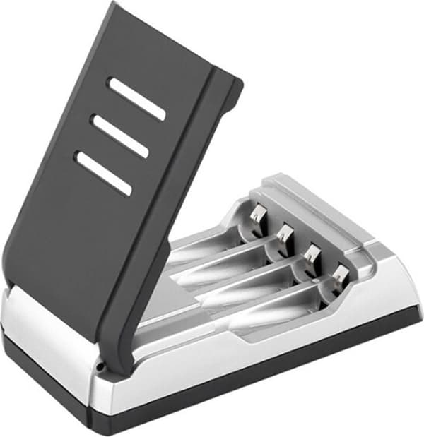 Universal Batterioplader LCD-oplader til 4 AA AAA Hurtigopladere