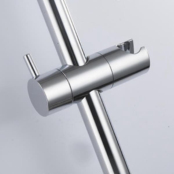 25 mm håndbruserholder Universal, justerbar bruserholder, 360° roterbar håndbruserholder, bruserholder til glidestang (1