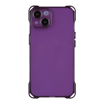 Iskunkestävä TPU-kotelo iPhone 15:lle (violetti)