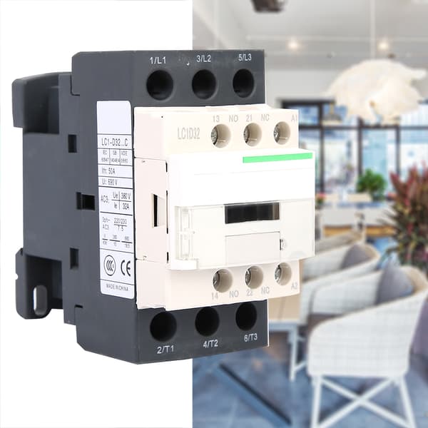 LC1-D NY Electric 50/60Hz 3-Pole Coil AC Contactor 220V 32A