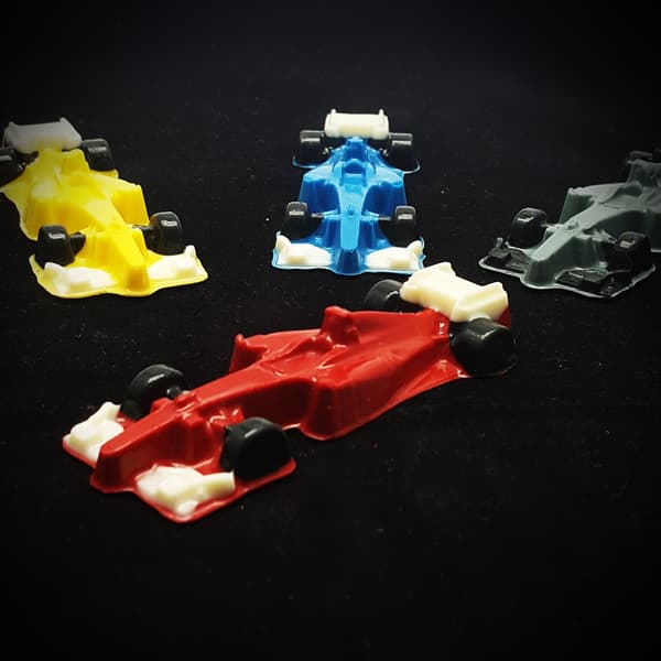 Pralinform Ferrari Biler Sjokoladeform - BWB 9678 Transparent transparent