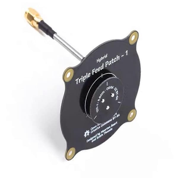 Pagoda Triple Feed Patch1 5.8GHz 8dBi 60mm FPV Antenne til Fatshark DJI Eachine FPV Goggles