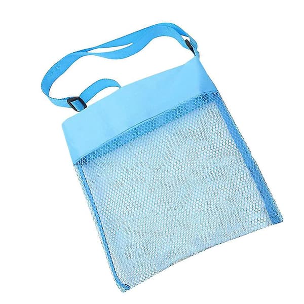 1 st Bärbar Strandleksak Tote Shell Väska Strandväska Mesh Påse För Barn Barn
