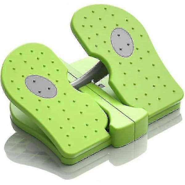 Mini-stepper för skrivbord, hopfällbar träningsmaskin, grön