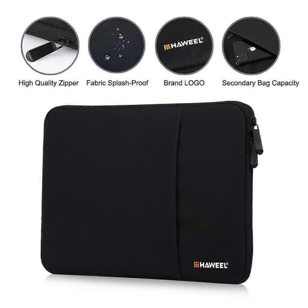 HAWEEL Splash-proof Shockproof Oxford Protective Bag 3-Layer Laptop Sleeve for 11-inch Tablet/Laptop
