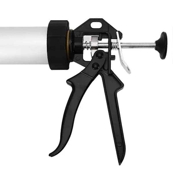 Jerky Gun Sæt Aluminiumlegering Rustfrit Stål Kød-pindemaskine Med Runde Og Flade Dyser Nem Rengøring 38 Cm