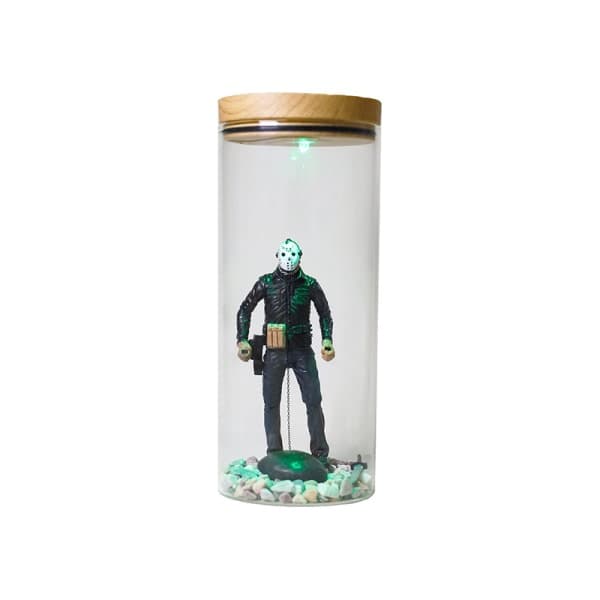 CDQ Ny Jason Voorhees lampa heminredning Grön