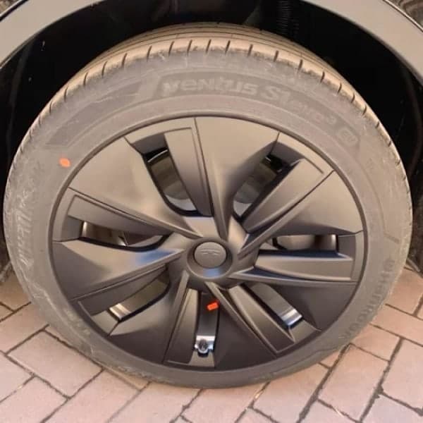 4 stk. hjulkapsler til Tesla Model 3 Y Tesla tilbehør b-FY-